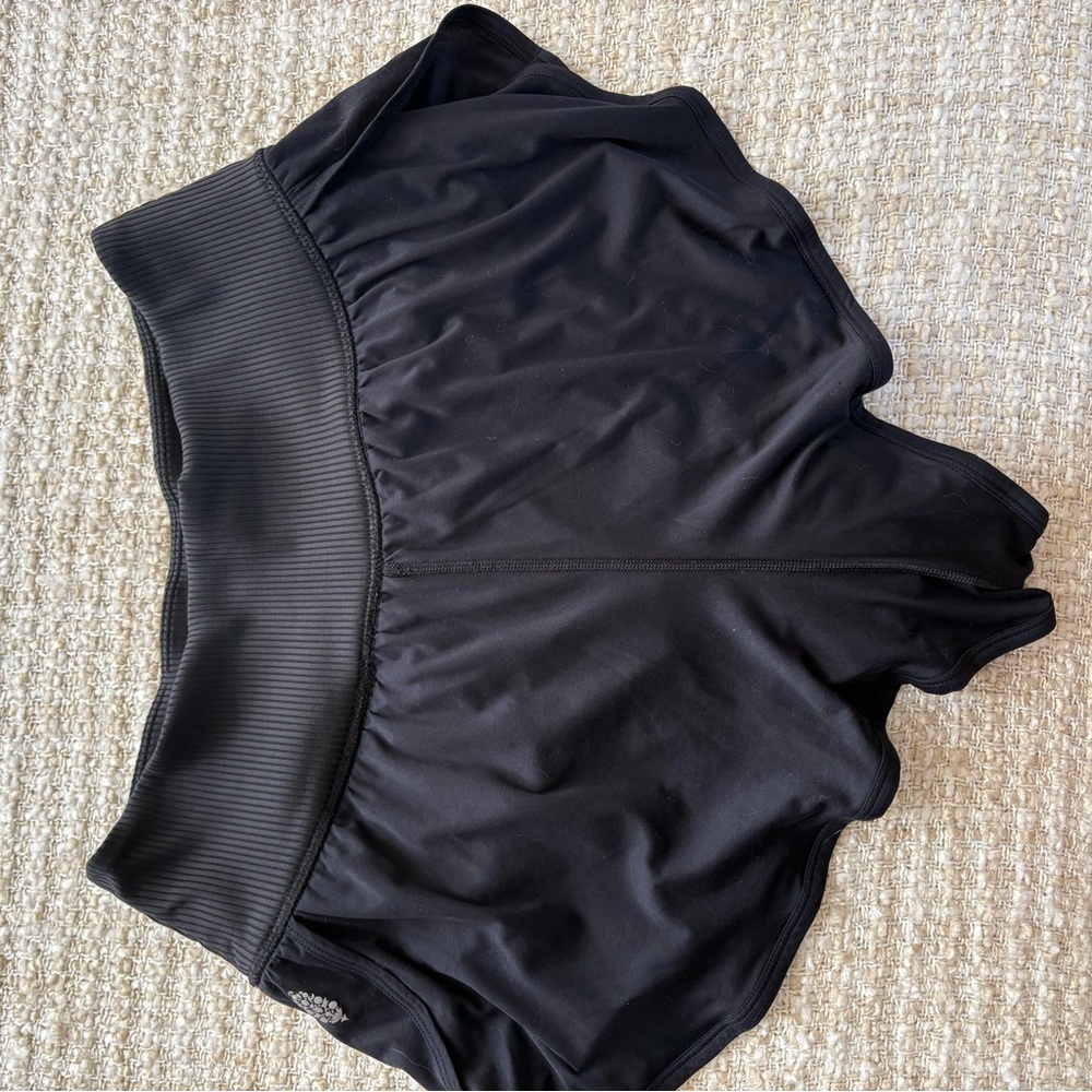 FP Movement by Free People Jet Black Athletic Shorts